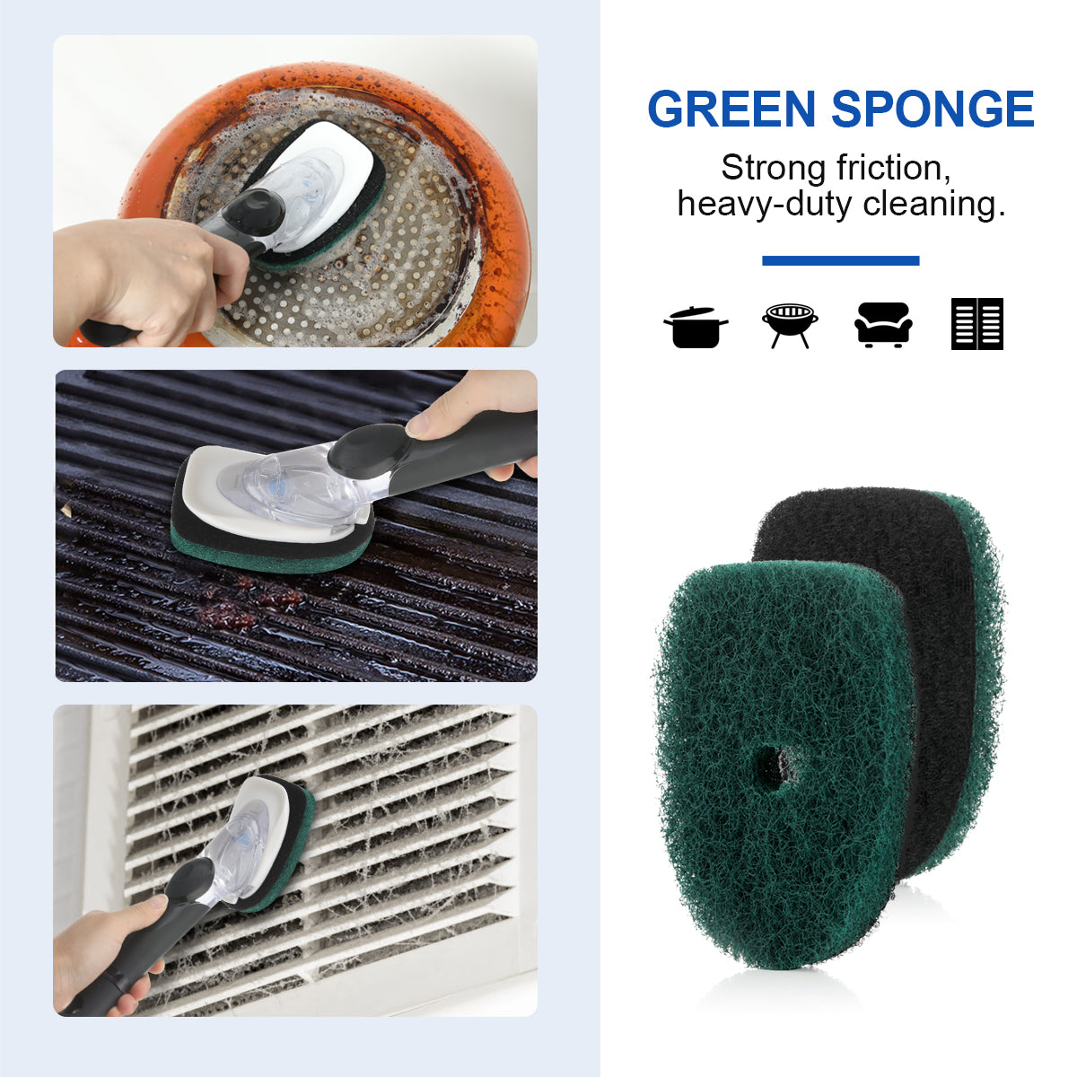OXO Good Grips Soap Dispensing Dish Sponge Refills (2-Pack) - Heller's  Hardware