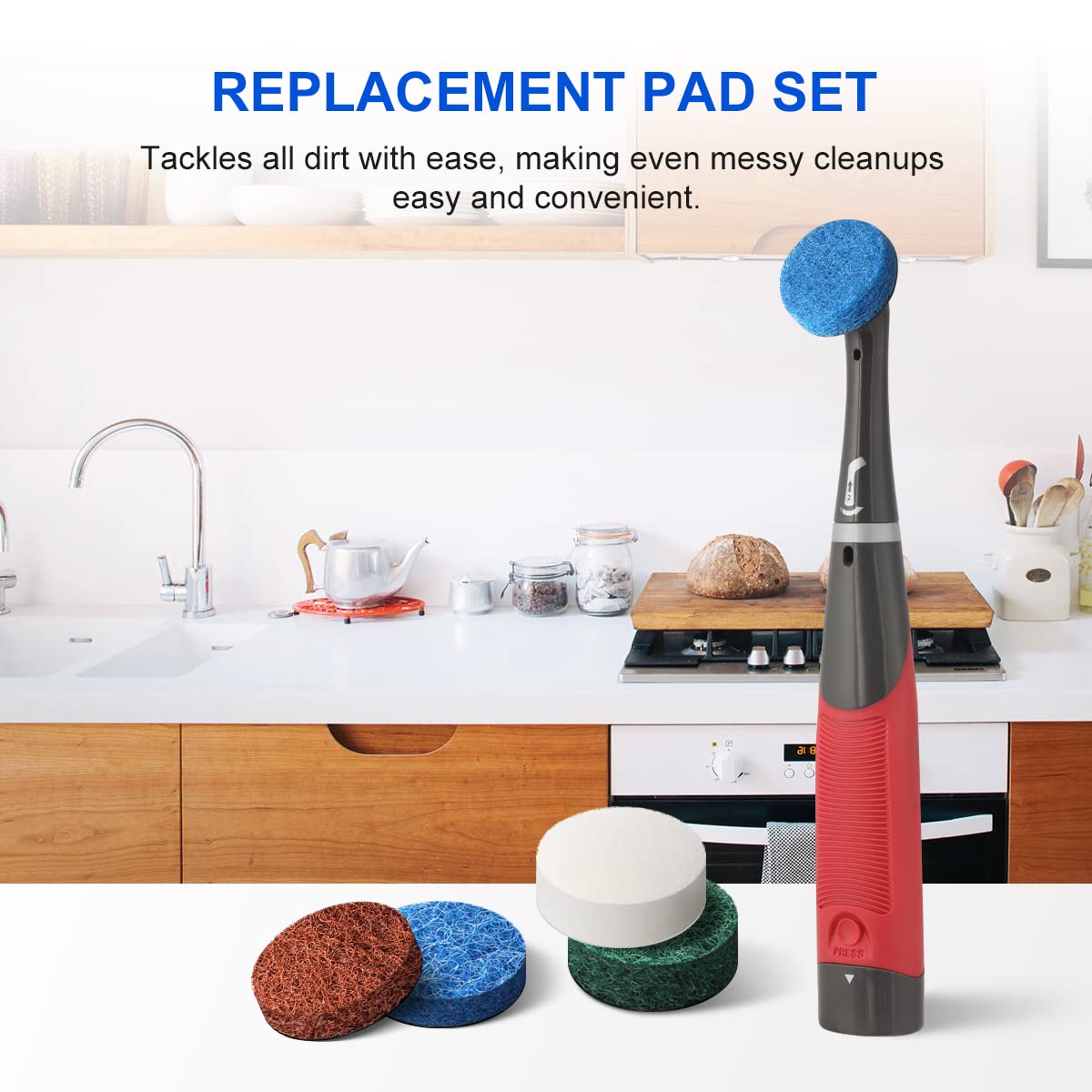 tackles all dirt with ease, ,making even messy cleanups easy and convenient